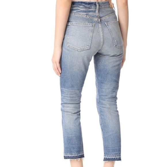 Citizens of Humanity Dree Crop High Rise Slim Straight Jeans - Picture 2 of 11